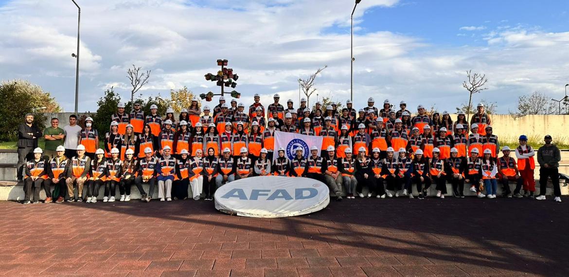 Üniversitemizde Destek AFAD Gönüllüsü Eğitimi düzenlendi.